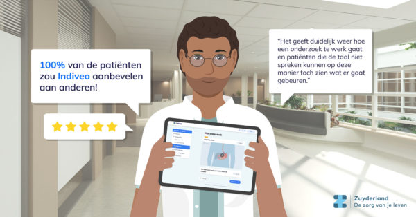 Zuyderland ziekenhuis overbrugt communicatiekloof met Indiveo